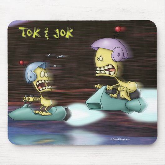 Tok & Jok Race Mousepad (Vorne)