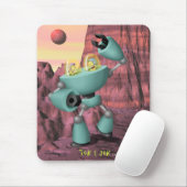 Tok & Jok TokBot vs. JokBot Mousepad (Mit Mouse)