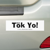 Tok Yo! Autoaufkleber (Auf Auto)