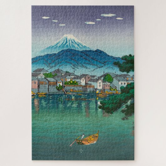 Tokaido Numazu Harbour von Tsuchiya Koitsu Puzzle (Vertikal)