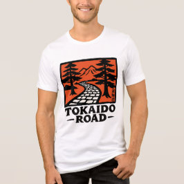 Tokaido Road - Japan - Samurai  Tri-Blend Shirt