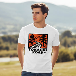 Tokaido-Straße - Japan - Samurai  Tri-Blend Shirt
