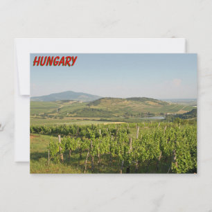 Tokaj Weinberge, Ungarische Karte
