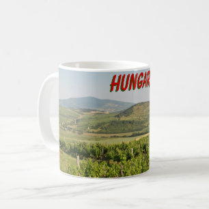 Tokaj Weinberge, Ungarn Kaffeetasse