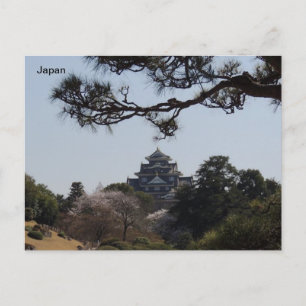 Tokama Castle, Tokama, Japan Postkarte