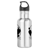 TokBOT & JokBOT Wasserflasche (Rückseite)