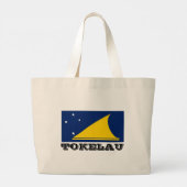 Tokelau-Flagge Jumbo Stoffbeutel (Rückseite)