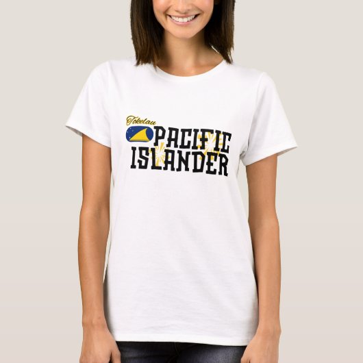 Tokelau-Pazifikinsel-Shirt T-Shirt (Vorderseite)
