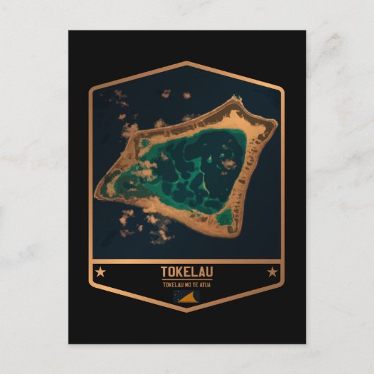 Tokelau Postkarte (Vorderseite)