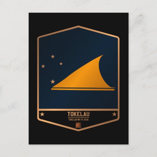 Tokelau Postkarte (Vorderseite)