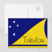 Tokelau Postkarte (Vorne/Hinten)