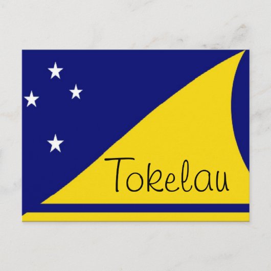 Tokelau Postkarte (Vorderseite)
