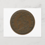Token aus dem Zivilen Krieg 1863 Postkarte (Vorderseite)