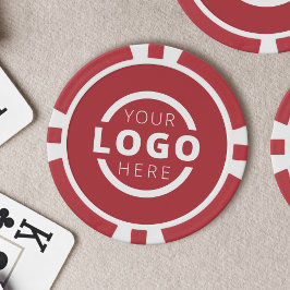 Token für kundenspezifische Firmenlogos Pokerchips