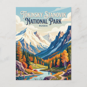 Tokinsky Stanovik Nationalpark Russland Postkarte
