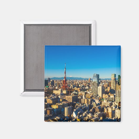 Tokio 001A Magnet (Vorderseite/Rückseite)