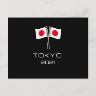 Tokio 2021 postkarte