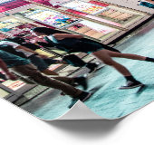 Tokio City at Night 2 - Japan Poster (Ecke)