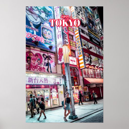 Tokio City - Japan Poster (Vorne)