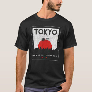 Tokio das Land aufstrebendes Sun Japan T-Shirt