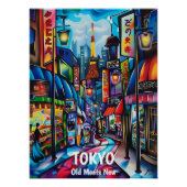 Tokio: Donde lo Antiguo se Encuentra lo Moderno. Poster (Vorderseite)