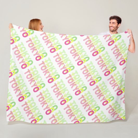 Tokio Fleecedecke (Beispiel)