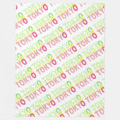 Tokio Fleecedecke (Vorderseite)