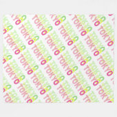 Tokio Fleecedecke (Vorderseite (Horizontal))