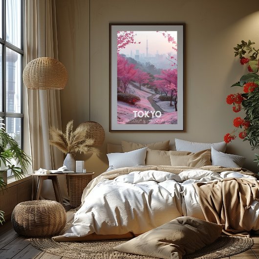 Tokio: Fotografía Artística con Coordenadas. Poster