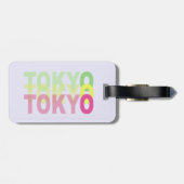 Tokio Gepäckanhänger (Rückseite horizontal)