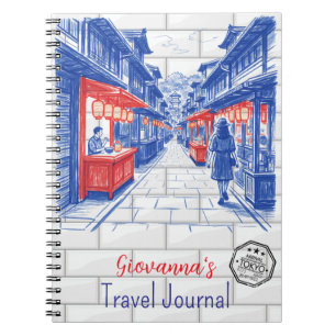 Tokio Hiroshima Japan Reisejournal Notizblock