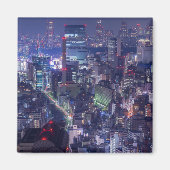 Tokio in der Nacht Magnet (Vorne)