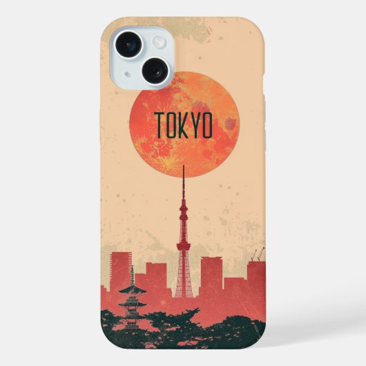 Tokio iPhone Hülle (Rückseite)