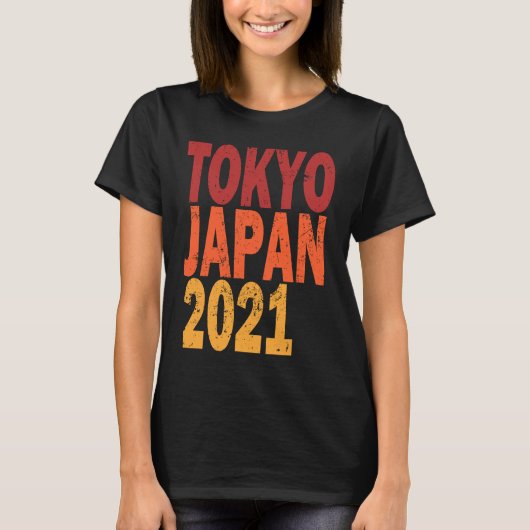 Tokio Japan 2021 T-Shirt (Vorderseite)
