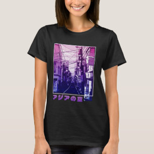 Tokio Japan 90er japanische Ästhetik Vaporwave Str T-Shirt