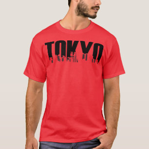 Tokio Japan Asia Skyline Sightseeing T - Shirt