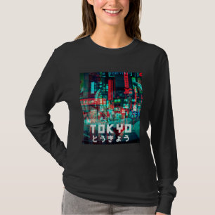Tokio Japan Ästhetik Stil Cyberpunk Ästhetik Va T-Shirt