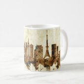 Tokio Japan City Kaffeetasse (VorderseiteRechts)