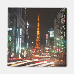 Tokio, Japan. Der Tokyo Tower ist ein Kommunikatio Magnet