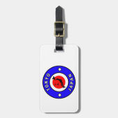 Tokio Japan Gepäckanhänger (Vorderseite vertikal)