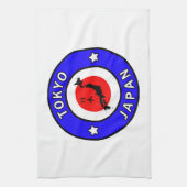 Tokio Japan Geschirrtuch (Vertikal)