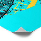 Tokio - Japan Gloria City Map Poster (Ecke)