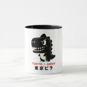 TOKIO JAPAN GODZILLA-TASSE TASSE (Zentrum)