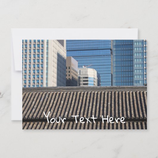 Tokio, Japan-Karte (Vorderseite)