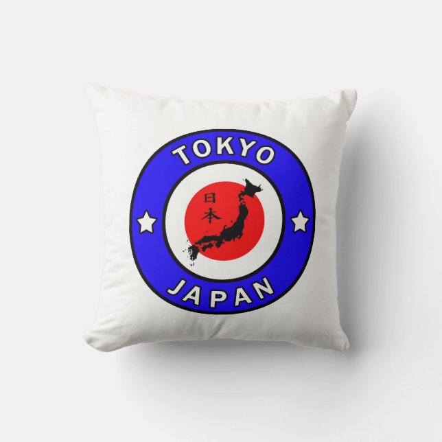 Tokio Japan Kopfkissen Kissen (Vorderseite)