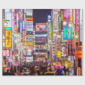 TOKIO, JAPAN - MÄRZ 14, 2014: Zeichen in dichtem A Geschenkpapier (Flach)