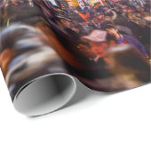 TOKIO, JAPAN - MÄRZ 14, 2014: Zeichen in dichtem A Geschenkpapier (Rolleneckpunkt)