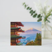 Tokio Japan | Mount Fuji Postcard Postkarte (Stehend Vorderseite)