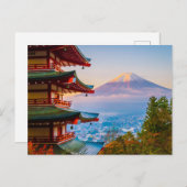 Tokio Japan | Mount Fuji Postcard Postkarte (Vorne/Hinten)