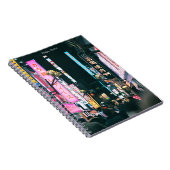 Tokio, Japan, Nachtaufnahme Notizblock (Rechte Seite)